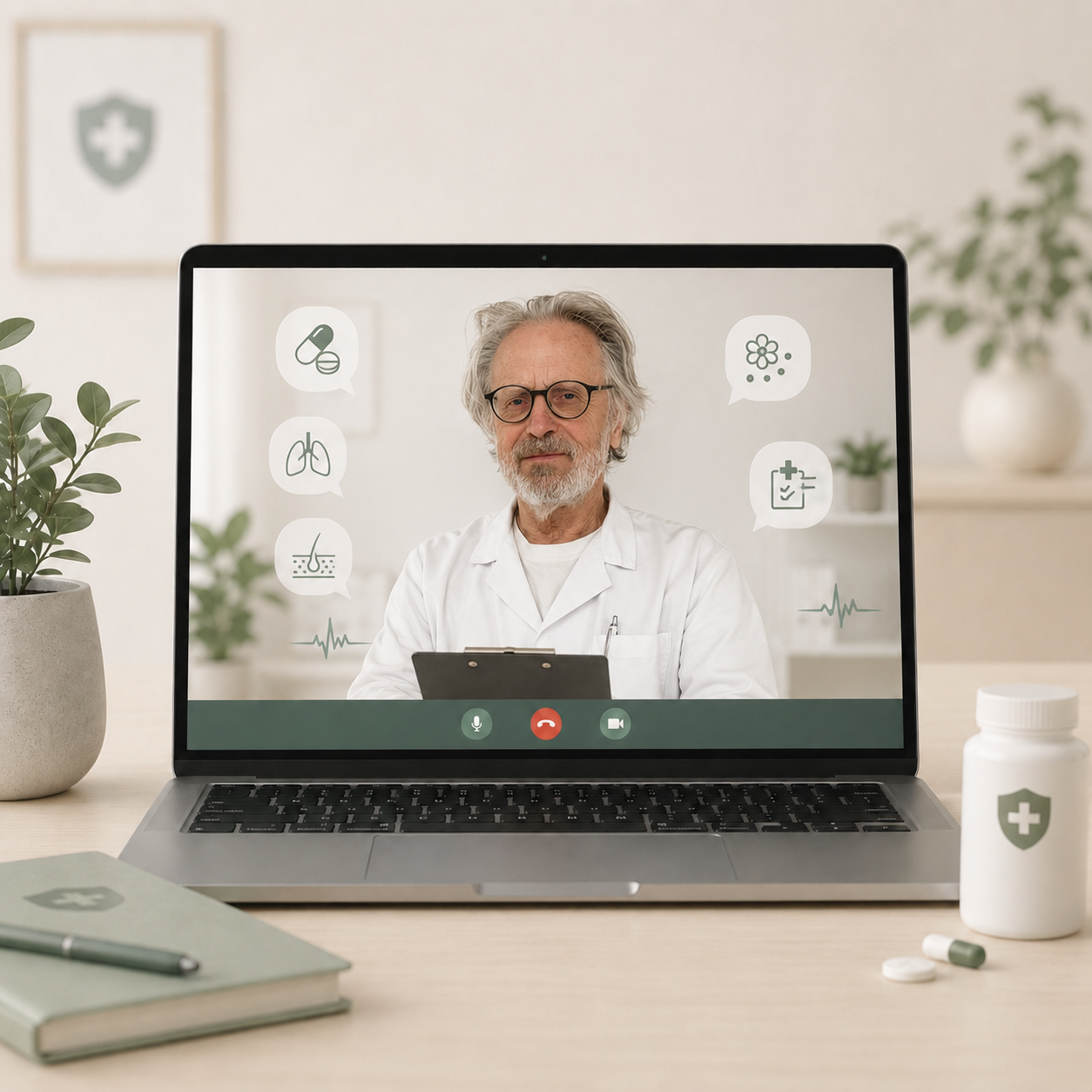 Videodoc – chat med legekontoret i appen